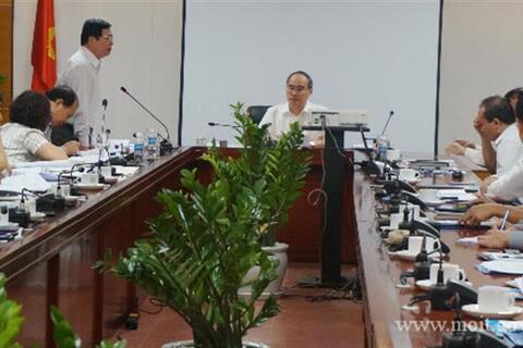 Chủ tịch Ủy ban Trung ương MTTQ Việt Nam Nguyễn Thiện Nhân làm việc tại Nạp Tiền 188bet
