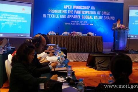 Hội thảo APEC về thúc đẩy sự tham gia của các doanh nghiệp nhỏ và vừa vào chuỗi giá trị toàn cầu trong ngành Dệt may