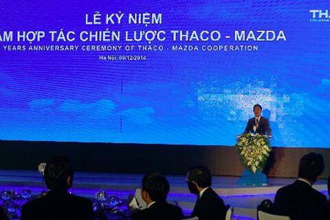 Lễ kỷ niệm 3 năm hợp tác chiến lược Thaco – Mazda