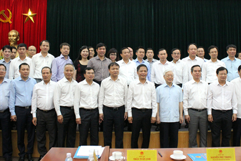 Tổng Bí thư Nguyễn Phú Trọng làm việc tại Nạp Tiền 188bet
