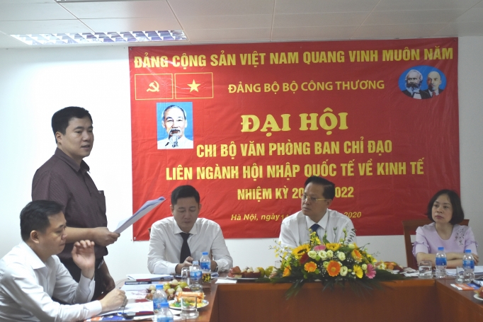 chi bo van phong ban chi dao lien nganh hoi nhap quoc te ve kinh te tap trung hoan thanh xuat sac cac muc tieu cua nhiem ky 2020 2022